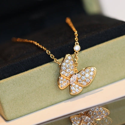 [Eterna Jewels]BUTTERFLY DIAMOND NECKLACE