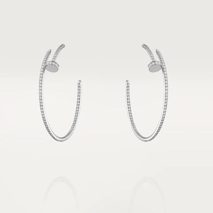 [Eterna Jewels]JUSTE EARRINGS FULL DIAMONDS 1.8MM