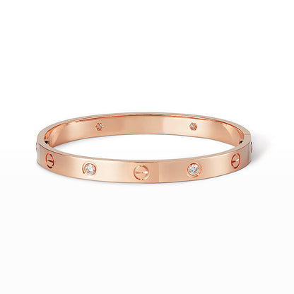 [Eterna Jewels]LOVE BRACELET 6.1MM 4 DIAMONDS