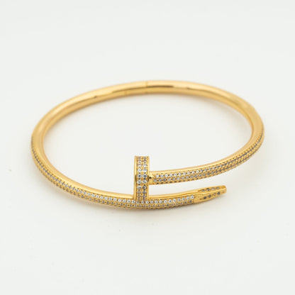 [Eterna Jewels]JUSTE BRACELET 3.5MM ALL DIAMONDS