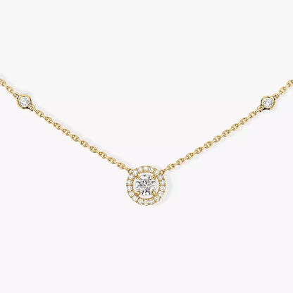 [Eterna Jewels]Diamond Necklace 0,20ct Brilliant Shape Joy