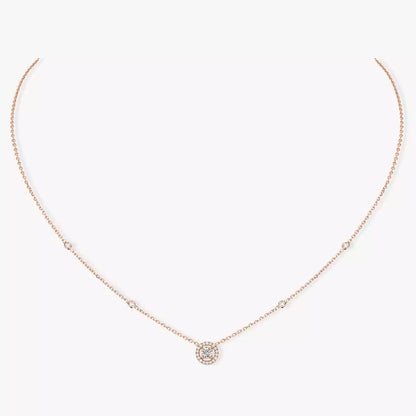 [Eterna Jewels]Diamond Necklace 0,20ct Brilliant Shape Joy
