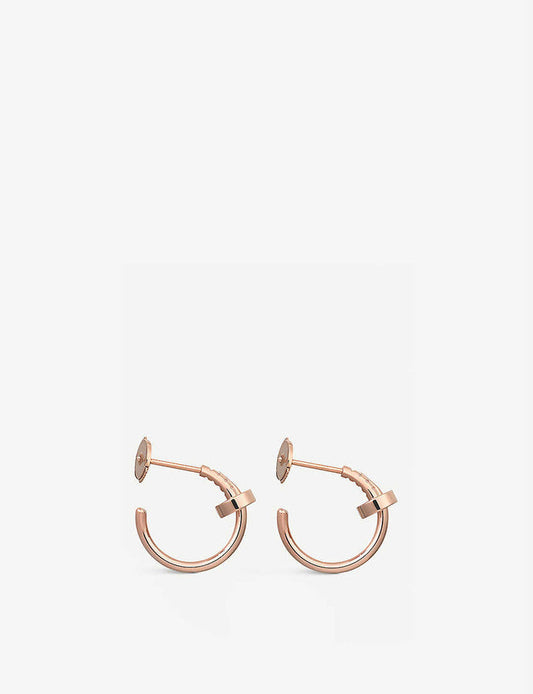 [Eterna Jewels]JUSTE EARRINGS PINK GOLD