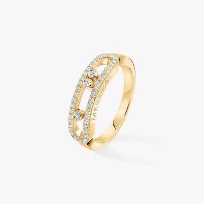 [Eterna Jewels] Baby Move Gold Diamond Pave_ Ring