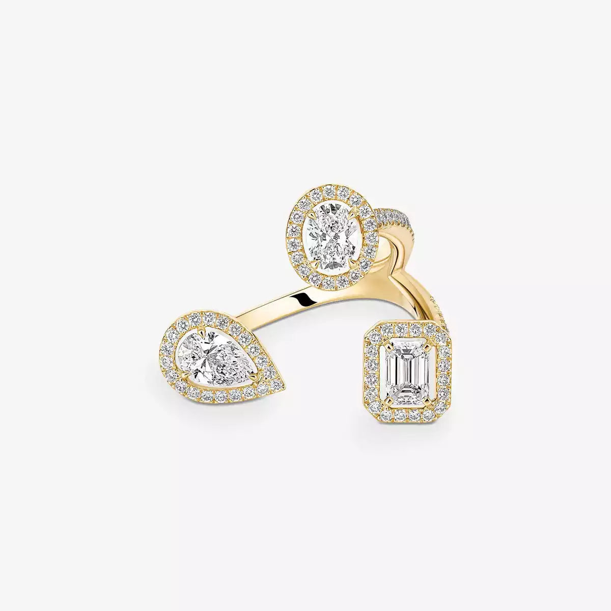 [[Eterna Jewels] Diamond Ring 0,25ct My Twin Trilogy