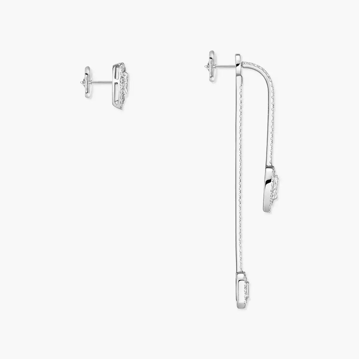 [Eterna Jewels]Diamond Drop Earrings My Twin