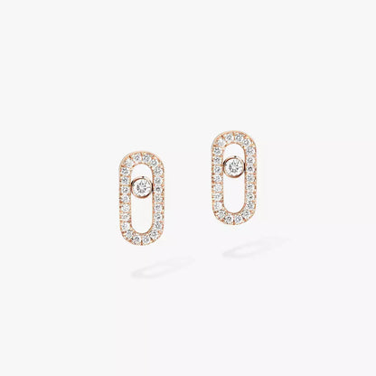 [Eterna Jewels]Move Uno Diamond Earrings