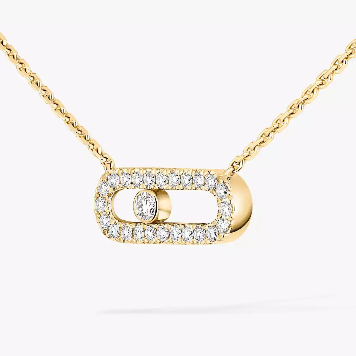 [Eterna Jewels]Diamond Necklace Move Uno