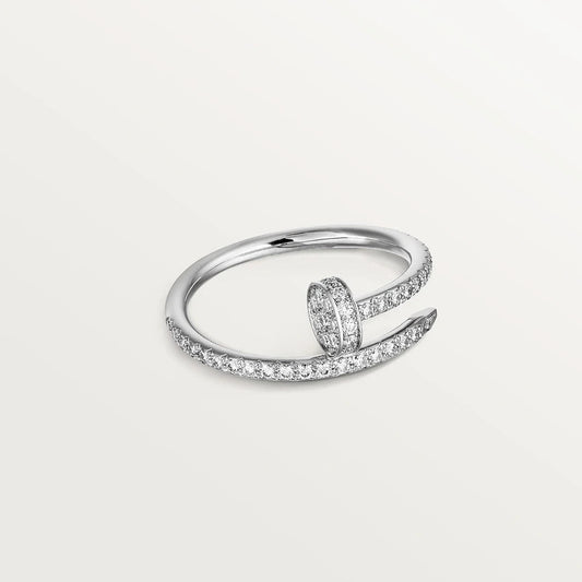 [Eterna Jewels]JUSTE RING 1.8MM SILVER DIAMONDS